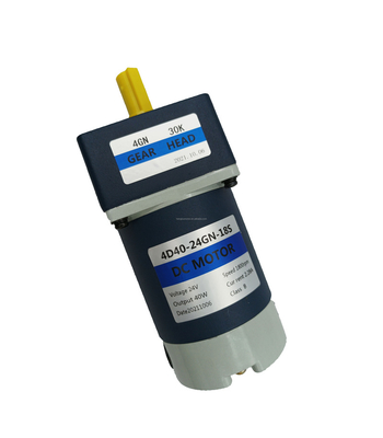Watts 60w Waterproof DC Brushed Gear Reducer Motor Gear Motor