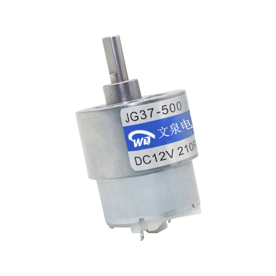 JGB37-500 CE Brush Motor Drip Proof High Speed ​​High Torque 40kg.cm 12 Volt 24 Volt Mini Dc Geared Motor