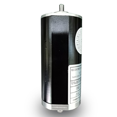 Diameter 45mm Totally Enclosed Custom Micro 12V Brushed High RPM DC Permanent Magnet Motor 24V 3000 RPM